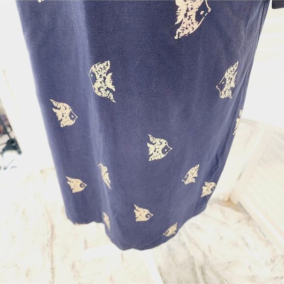 LILLY PULITZER PIMA COTTON PRESTON ANGELFISH DRESS SIZE MED - Picture 4 of 6